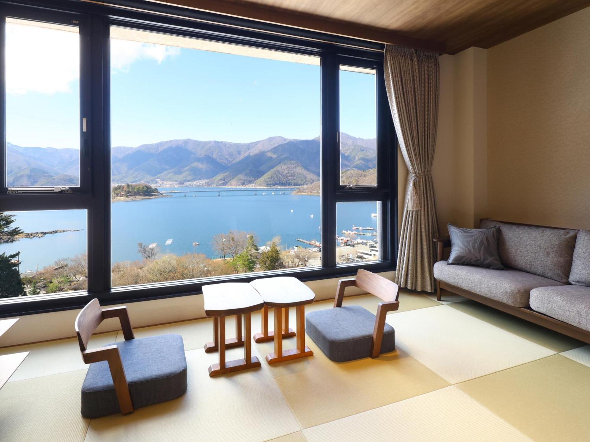 Rakuyu Hotel Fujikawaguchiko Bagian luar foto