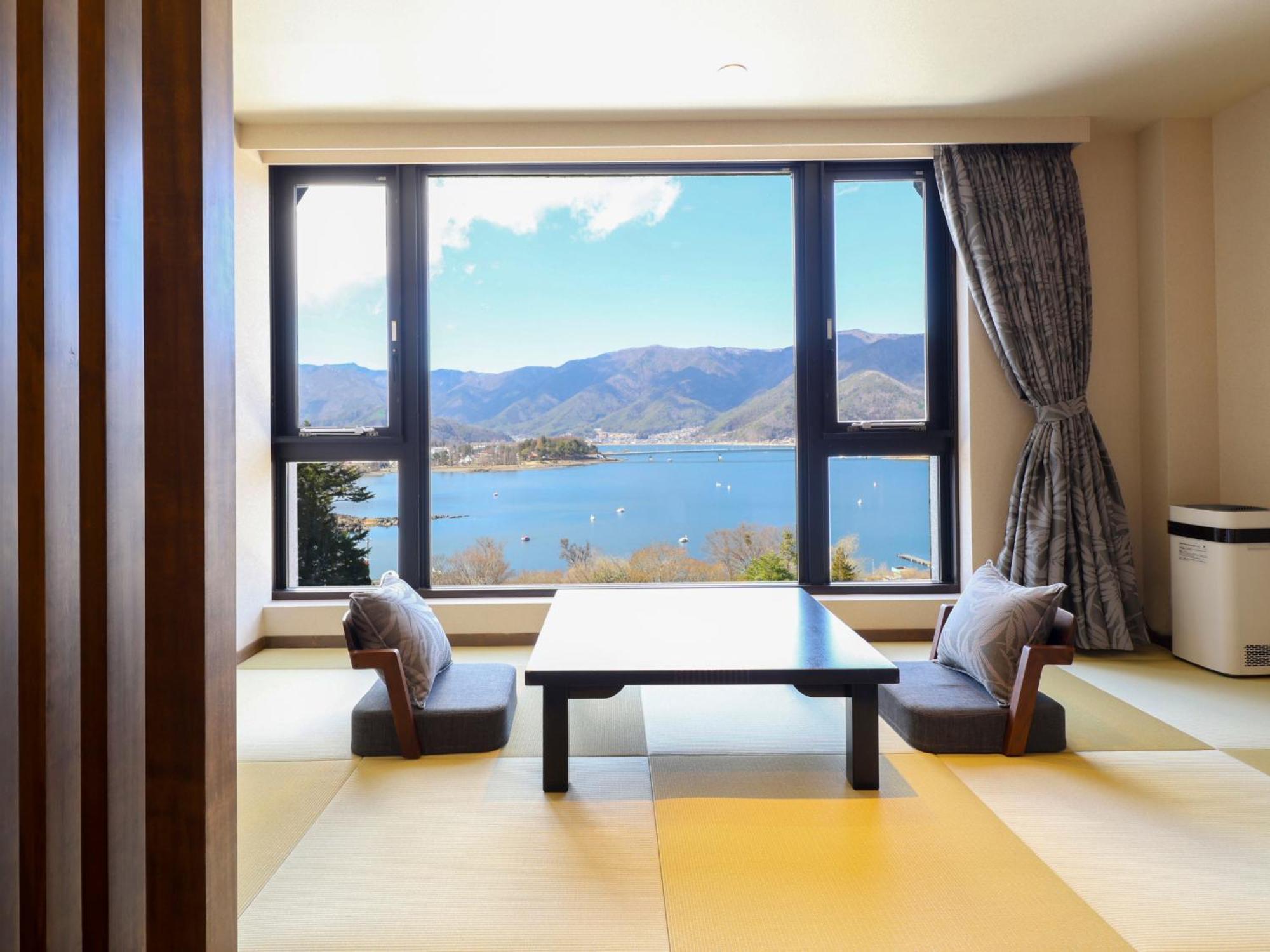 Rakuyu Hotel Fujikawaguchiko Bagian luar foto