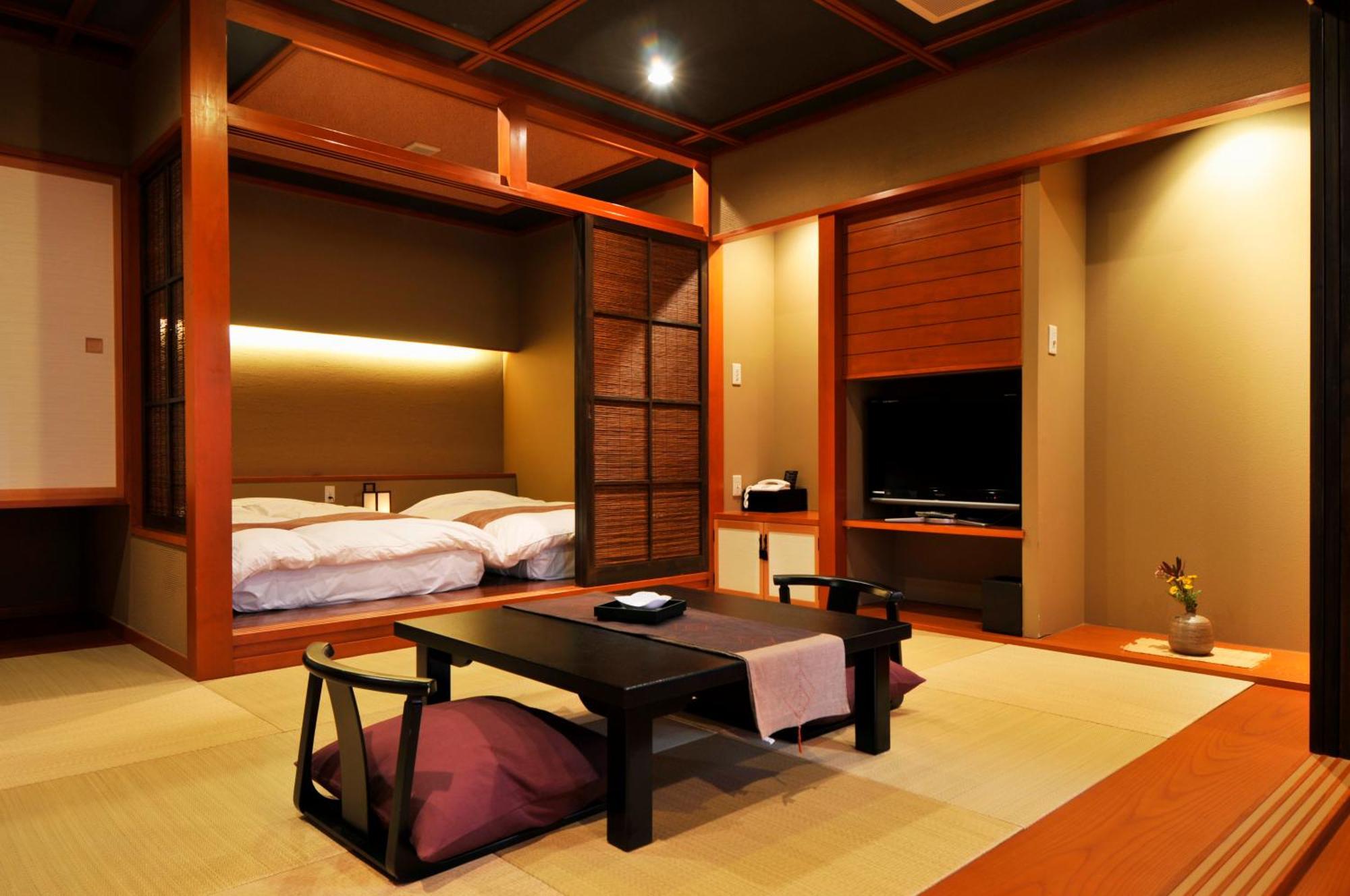 Rakuyu Hotel Fujikawaguchiko Bagian luar foto